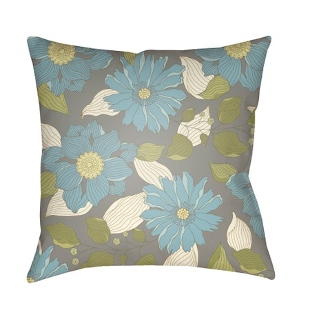 Surya Moody Floral - 22 X 22" Pillow Cover" MF037-2222